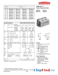 Datasheet SKD82 manufacturer Semikron