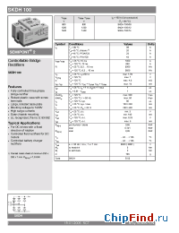 Datasheet SKDH100 manufacturer Semikron