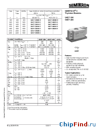 Datasheet SKET330/16E manufacturer Semikron