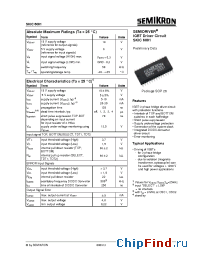 Datasheet SKIC6001 manufacturer Semikron