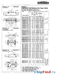 Datasheet SKM300Gxxx manufacturer Semikron