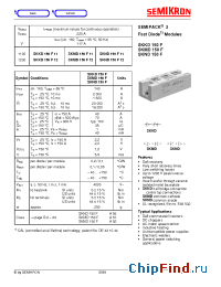 Datasheet SKMD150F11 manufacturer Semikron