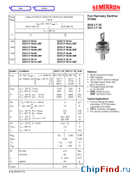 Datasheet SKN2F50 manufacturer Semikron