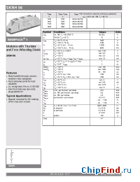 Datasheet SKNH56 manufacturer Semikron