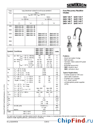 Datasheet SKR135F manufacturer Semikron