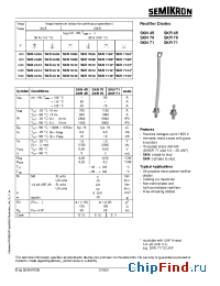 Datasheet SKR71/12 manufacturer Semikron
