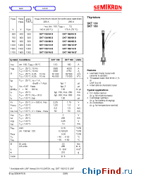 Datasheet SKT130 manufacturer Semikron