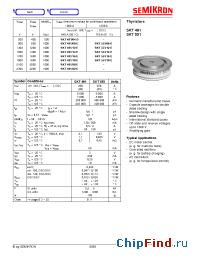 Datasheet SKT551 manufacturer Semikron