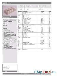 Datasheet SKUT115 manufacturer Semikron