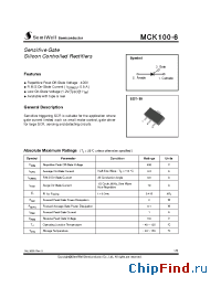 Datasheet MCK100-6 manufacturer SemiWell