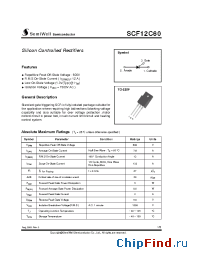 Datasheet SCF12C60 manufacturer SemiWell