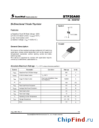 Datasheet STF20A60 manufacturer SemiWell