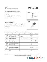 Datasheet STN1A80 manufacturer SemiWell