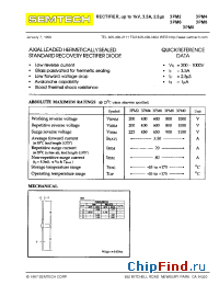 Datasheet 3PM0 manufacturer Semtech