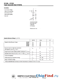 Datasheet BY296 manufacturer Semtech
