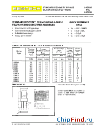 Datasheet S3BR30 manufacturer Semtech