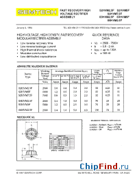 Datasheet S3HVM2.5F manufacturer Semtech