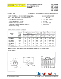 Datasheet SET040211 manufacturer Semtech