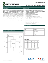 Datasheet SK100EL31W manufacturer Semtech