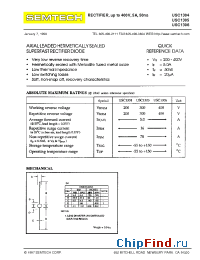 Datasheet USC1305 manufacturer Semtech