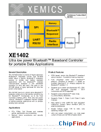 Datasheet XE1402 manufacturer Semtech