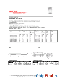 Datasheet 1N6638578E manufacturer Sensitron