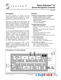 Datasheet 65-0111 manufacturer Sensory