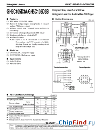 Datasheet GH5C105D3A manufacturer SHARP