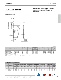 Datasheet GL8HY4 manufacturer SHARP