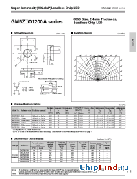 Datasheet GM5ZE01200A manufacturer SHARP