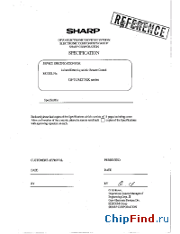 Datasheet GP1UM272XK manufacturer SHARP