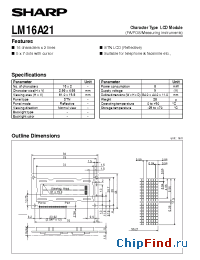 Datasheet LM202KS1 manufacturer SHARP