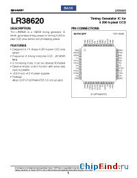 Datasheet LR38620 manufacturer SHARP
