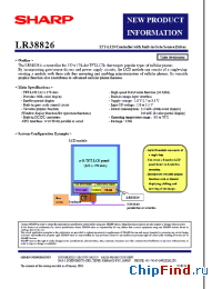 Datasheet LR38826 manufacturer SHARP
