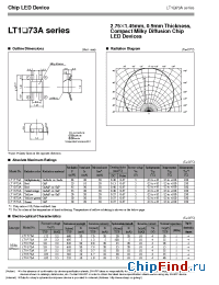 Datasheet LT1T73A manufacturer SHARP