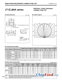 Datasheet LT1ZR95A manufacturer SHARP