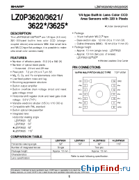 Datasheet LZ0P3620 manufacturer SHARP