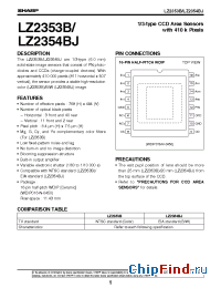 Datasheet LZ2353 manufacturer SHARP