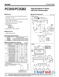 Datasheet PC3H2 manufacturer SHARP