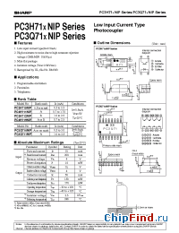 Datasheet PC3H71xNIP manufacturer SHARP