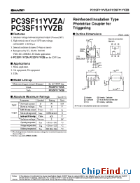 Datasheet PC3SF11YVZA manufacturer SHARP