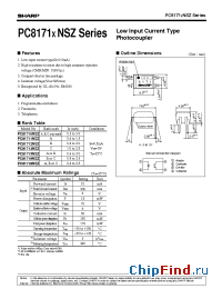 Datasheet PC81718NSZ manufacturer SHARP