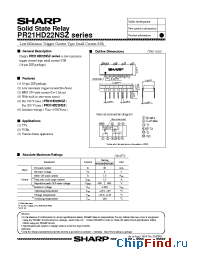 Datasheet PR21HD22NSZ manufacturer SHARP