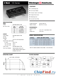 Datasheet HDF0505S manufacturer Shindengen