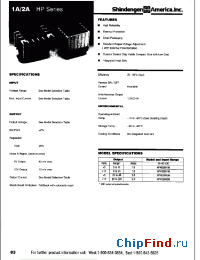 Datasheet HPH05001M manufacturer Shindengen