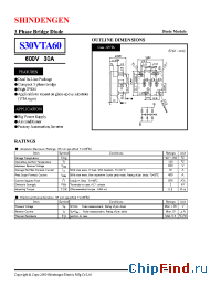 Datasheet S30VTA60 manufacturer Shindengen