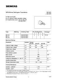 Datasheet C62702-C853 manufacturer Siemens