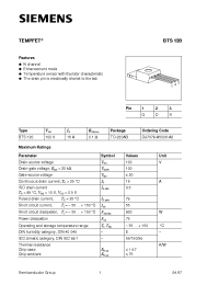 Datasheet C67078-A5009-A2 manufacturer Siemens