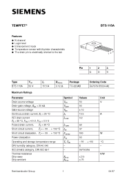 Datasheet C67078-S5004-A2 manufacturer Siemens