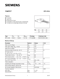 Datasheet C67078-S5010-A2 manufacturer Siemens